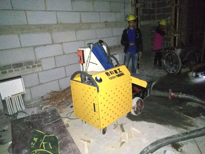 10月9日常州構(gòu)造柱輸送泵合作天啟建設(shè)新龍C地塊項(xiàng)目