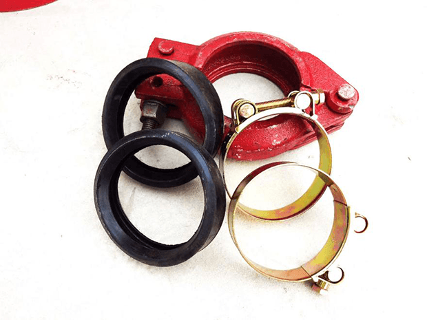 管卡，密封圈，抱箍。