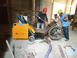 3月26日二次結構泵合作中大建設新城吾悅廣場項目