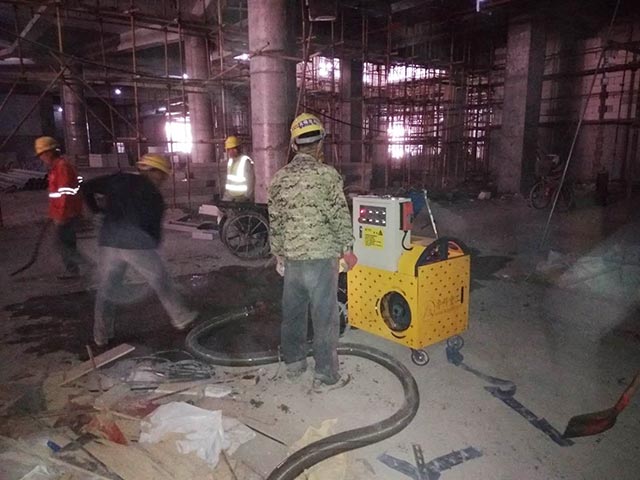 二次構造柱泵華彩天地施工