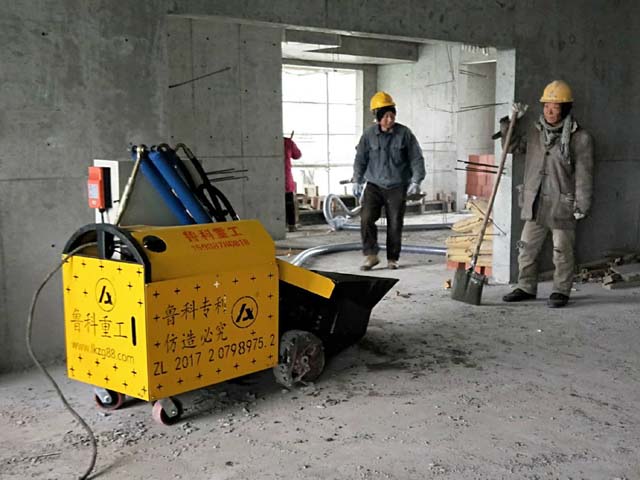 二次構造柱澆筑泵