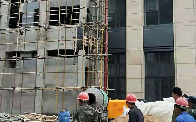 小型混凝土輸送泵車 小型混凝土輸送泵車